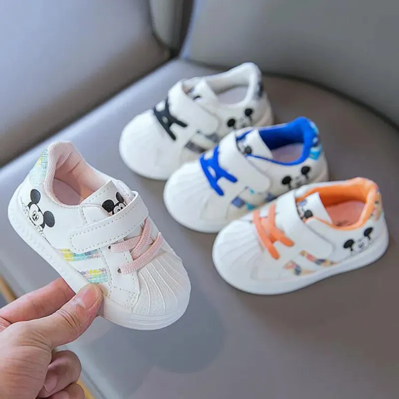 Baby Boy & Girl Shoes: Disney White