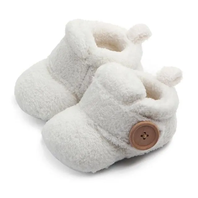 Baby First Walker Crib Soft Leopard Shoes