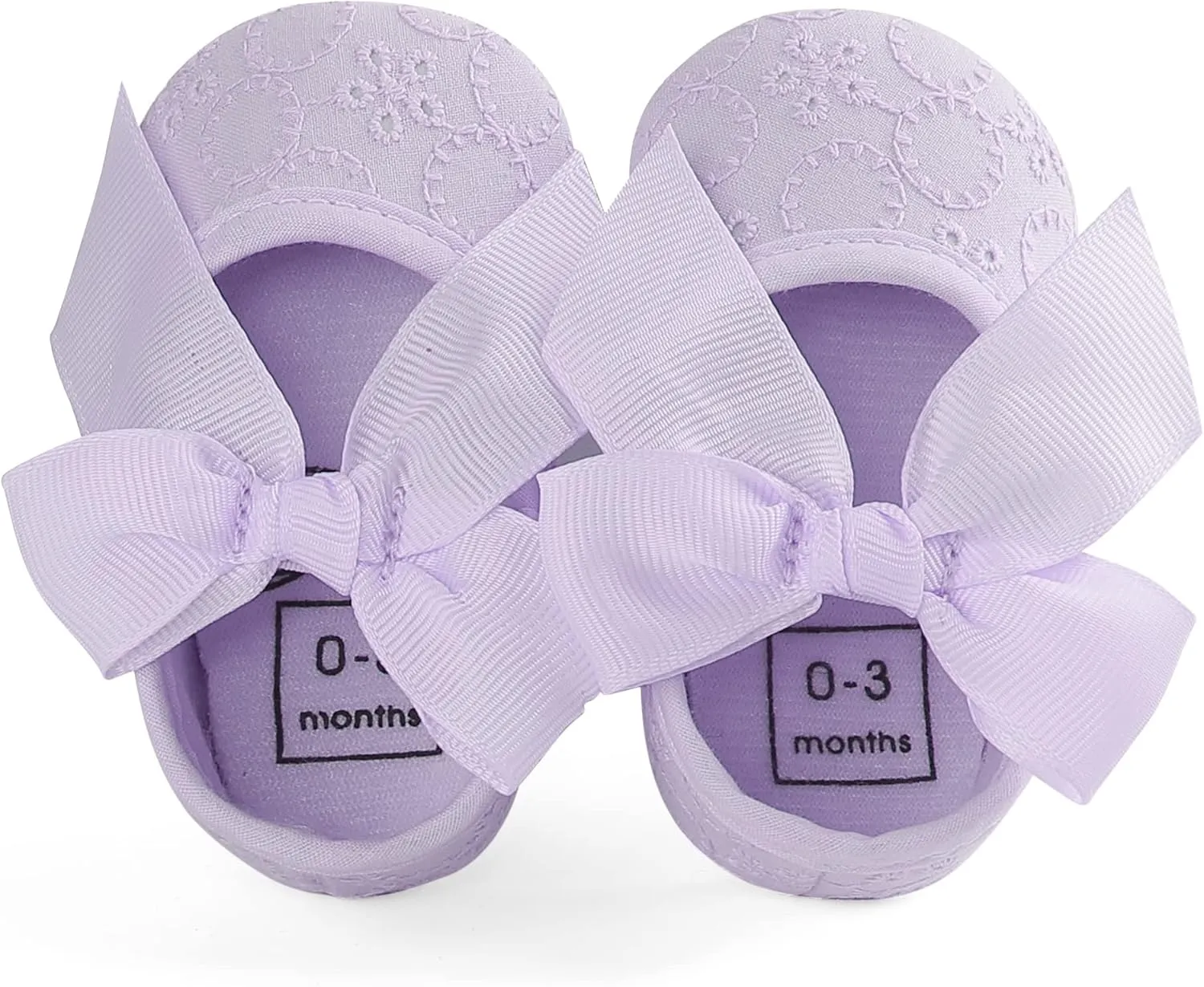 Baby Girls Princess Bowknot Soft Sole Cloth Crib Shoes Sneaker