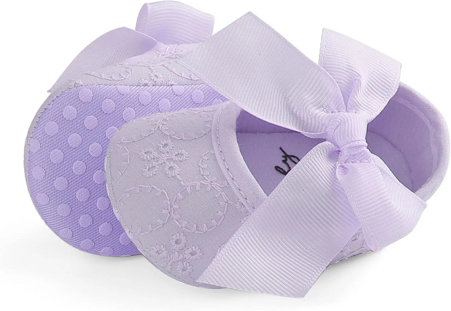Baby Girls Princess Bowknot Soft Sole Cloth Crib Shoes Sneaker