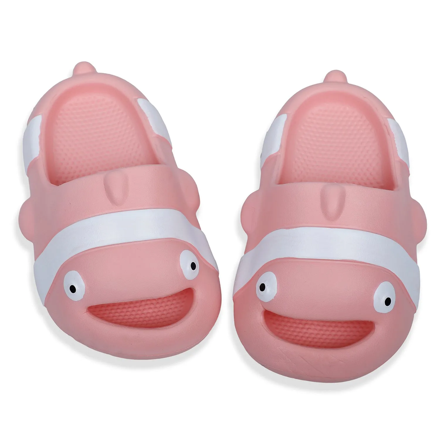 Baby Moo Nemo Waterproof Soft Slippers Anti-Skid Sliders - Pink