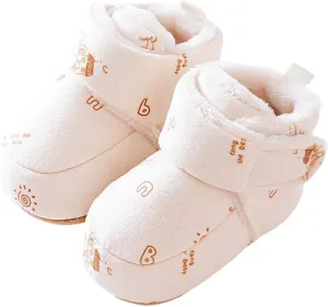 Baby Sock Shoes Winter Infant Toddler Shoes Boys Girls Baby Shoes Soft Sole Slip On Shoes Cute Animal Soft Sole Sneakers