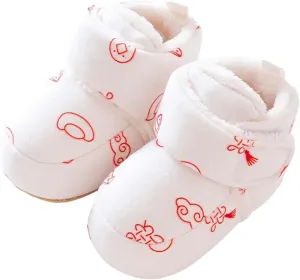 Baby Sock Shoes Winter Infant Toddler Shoes Boys Girls Baby Shoes Soft Sole Slip On Shoes Cute Animal Soft Sole Sneakers