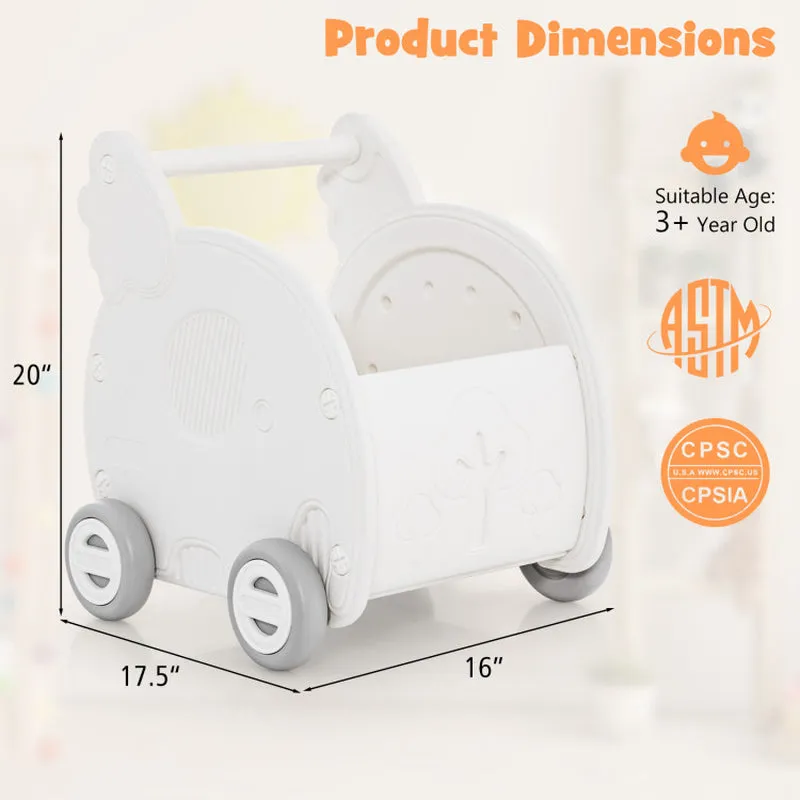 Baby Walker Push Toy with Handle for Boys Girls of 3  Years Old