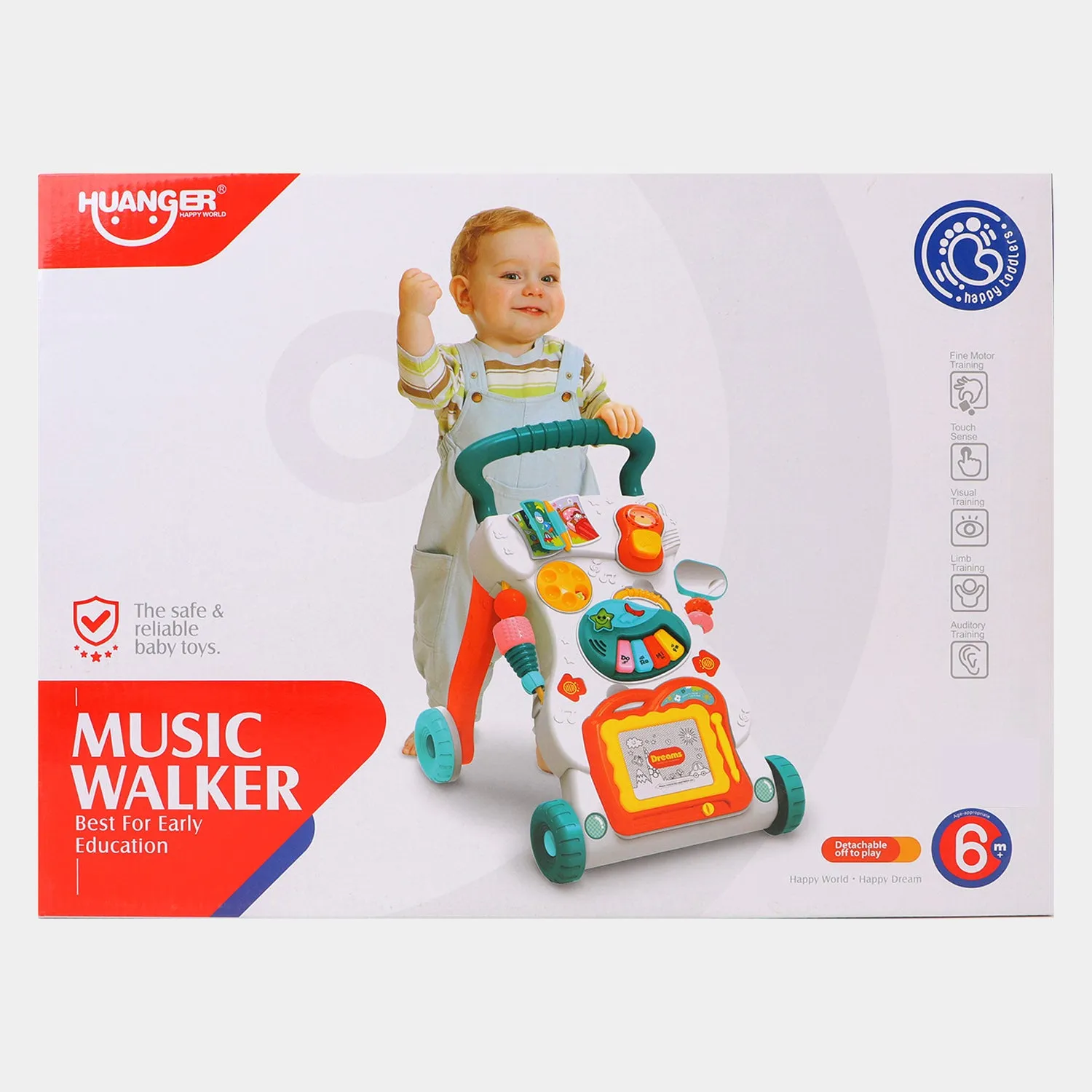 Baby Walker With Light And Music 6M 