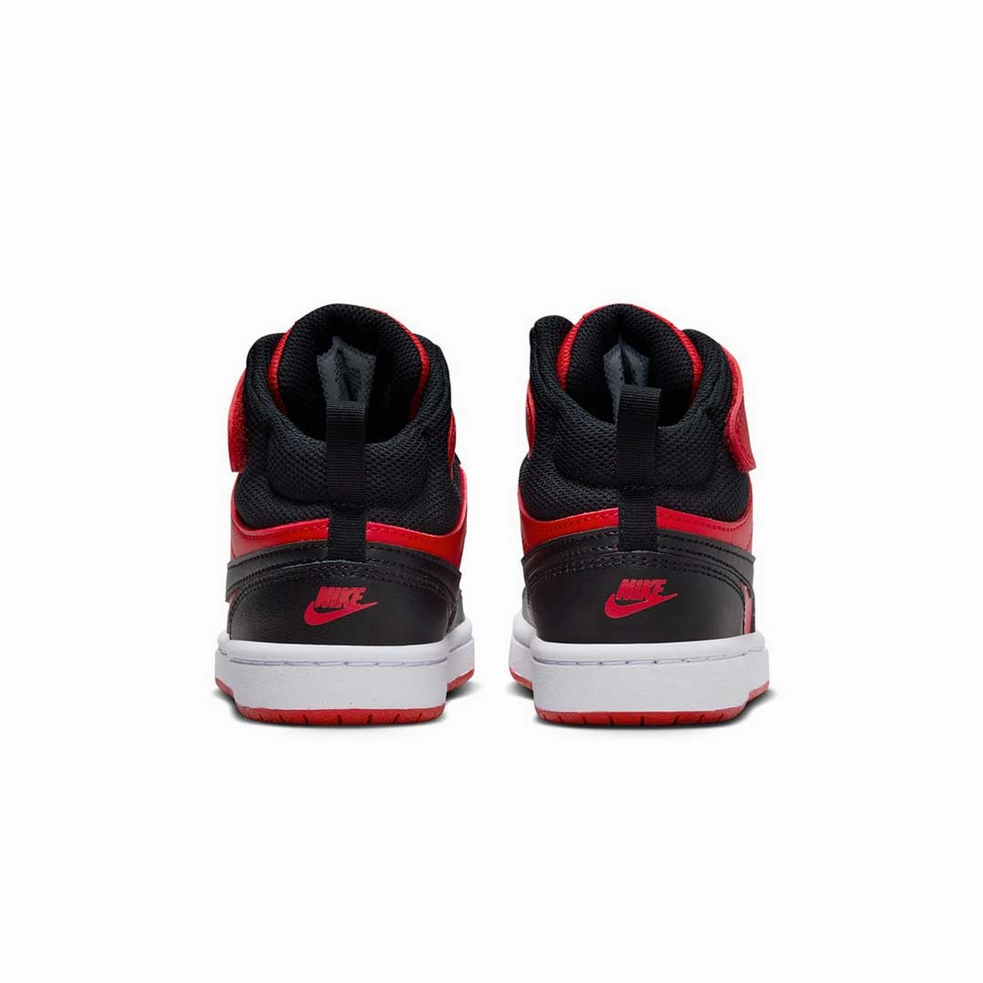Padded Ankle Street Flex Nike - Kids' (Preschool) Court Borough Mid 2 Shoes (CD7783 602)