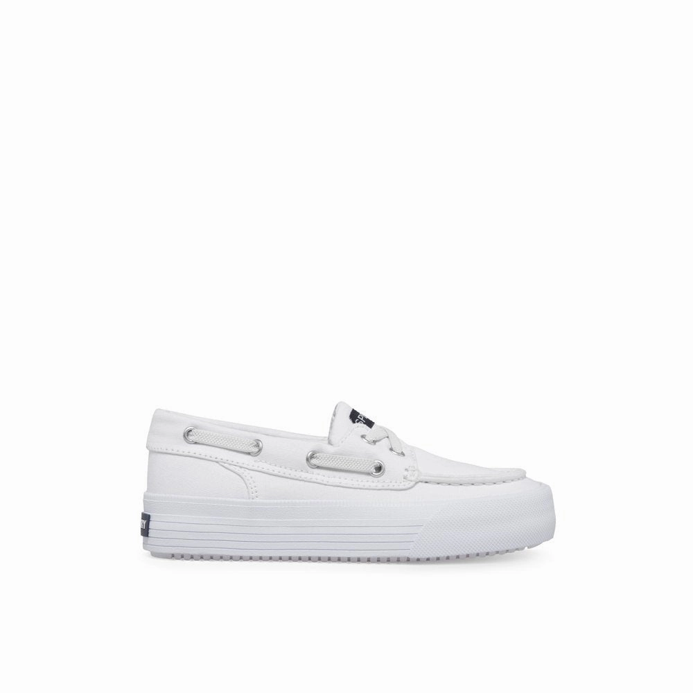 Bahama Platform Sneaker Lace Up Closure System