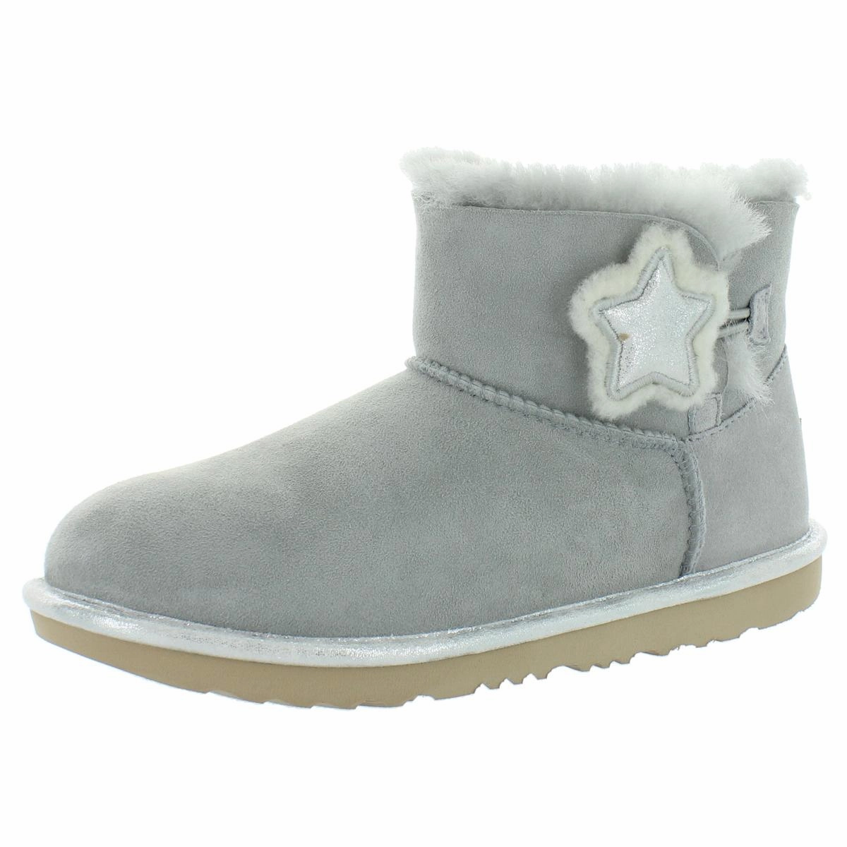 Smart cushioning understated look Bailey Girls Embellished Wool Blend Winter Boots