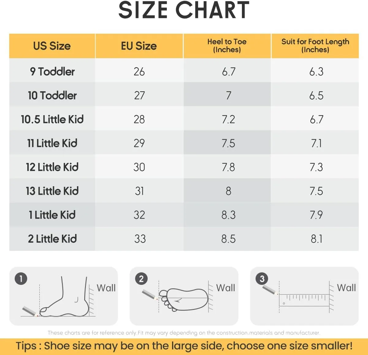 Balabala Little Girls' and Boys Warm Winter Snow Boots, Comfortable Velcro Mid Calf Fur Snow Boots For Kids Toddlers