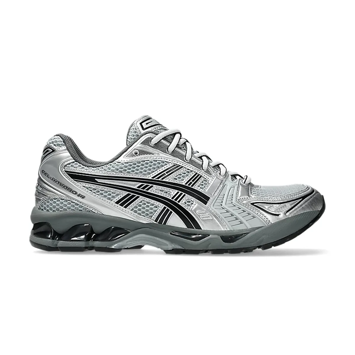   Urban Research GEL-Kayano 14 'Pure Silver Black' Lace Lock System Marathon Mode