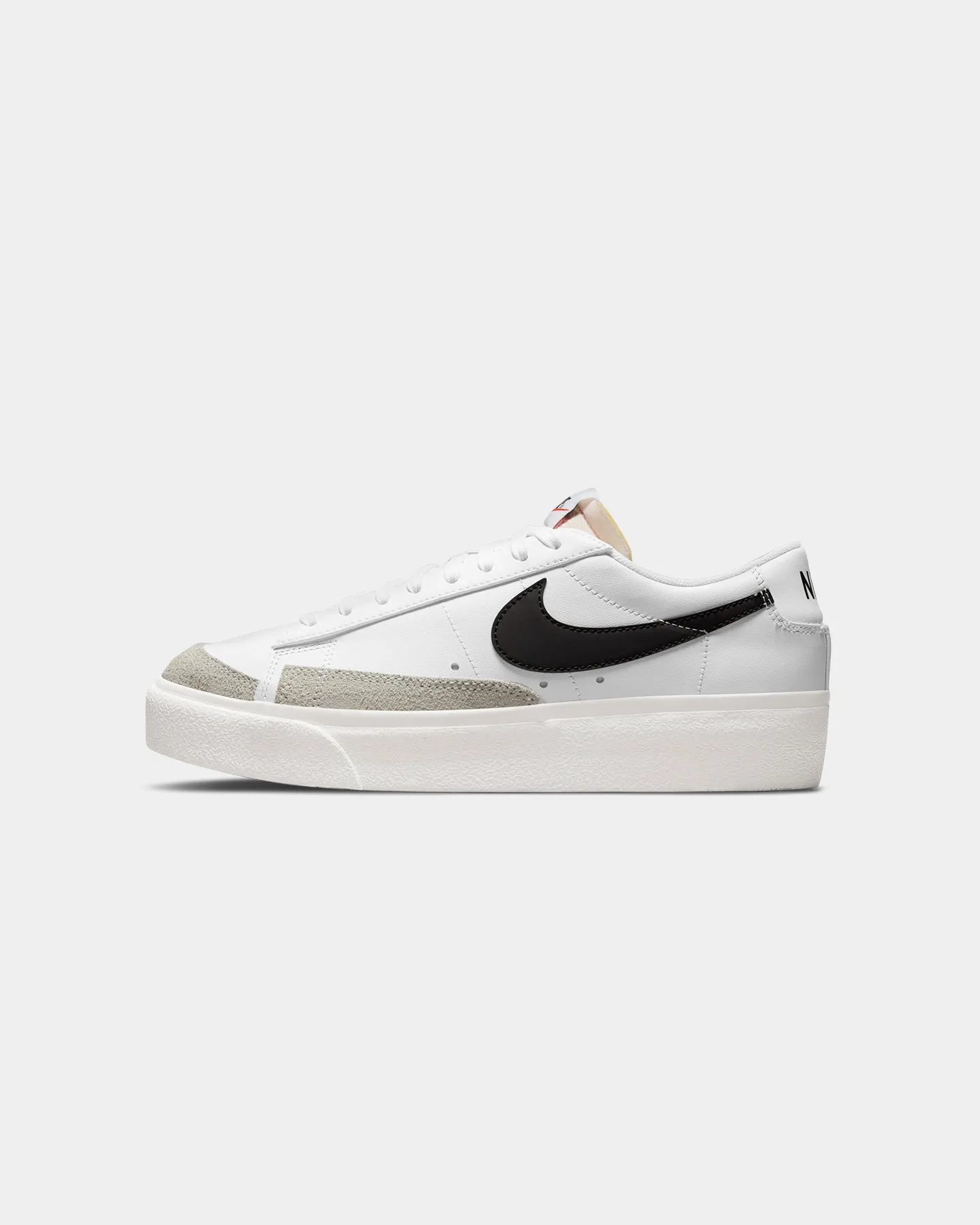 Nike Women's Blazer Low Platform White/Black Sail Anti Odor Insole Technology Limited Edition