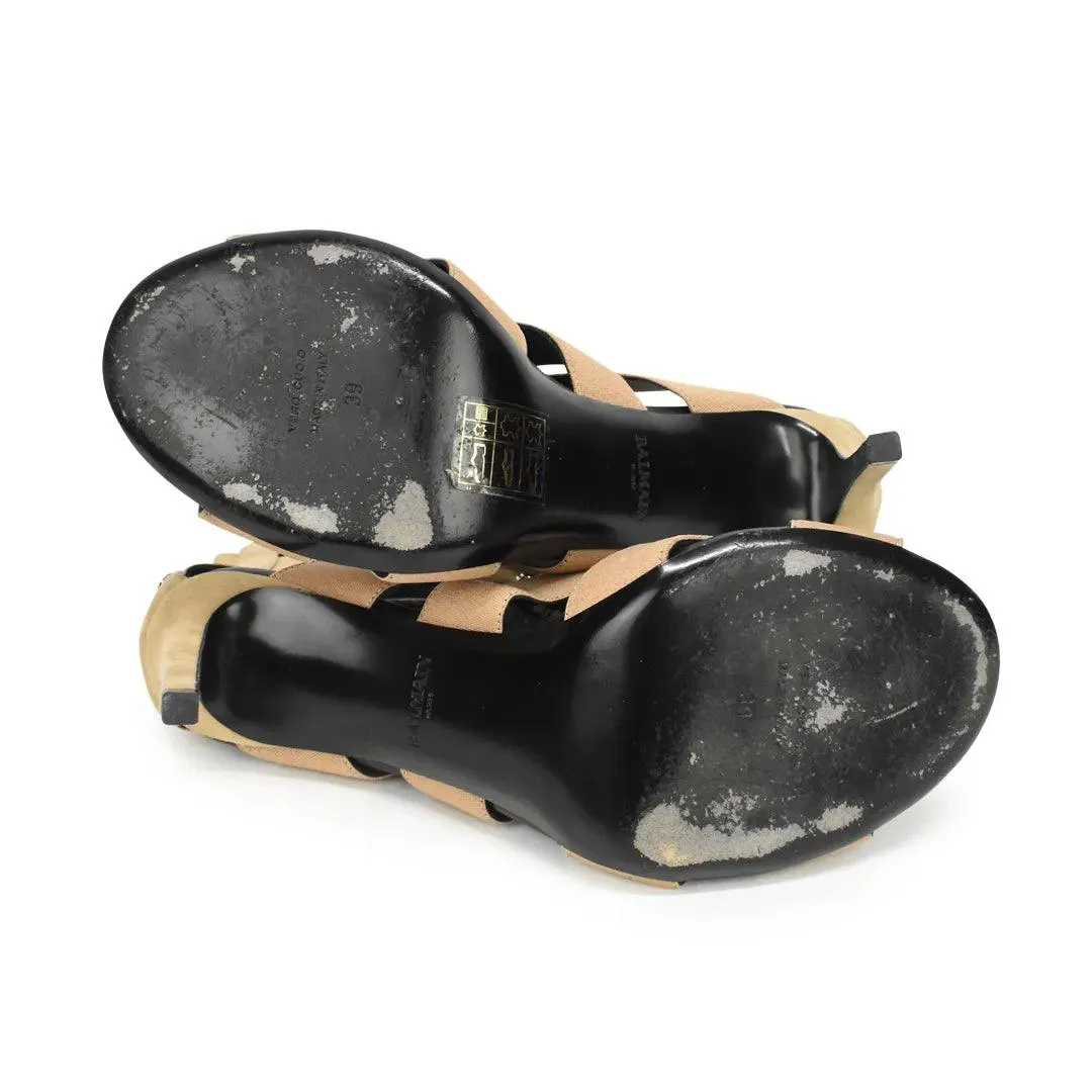 Balmain Strappy Heels - Women's 39