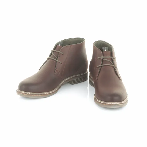 Barbour Readhead Mens Chukka Boot - Oxblood