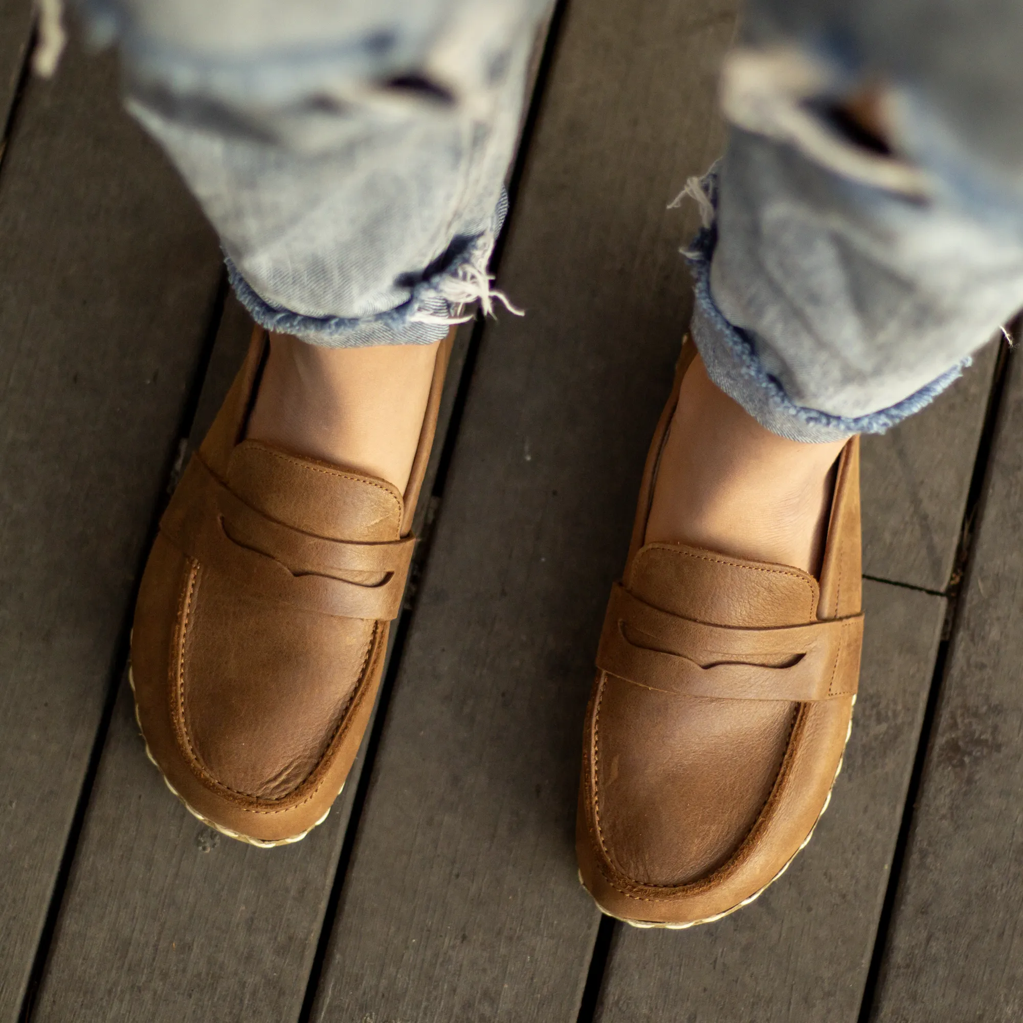 Barefoot Earthing Shoes Matte Brown Women