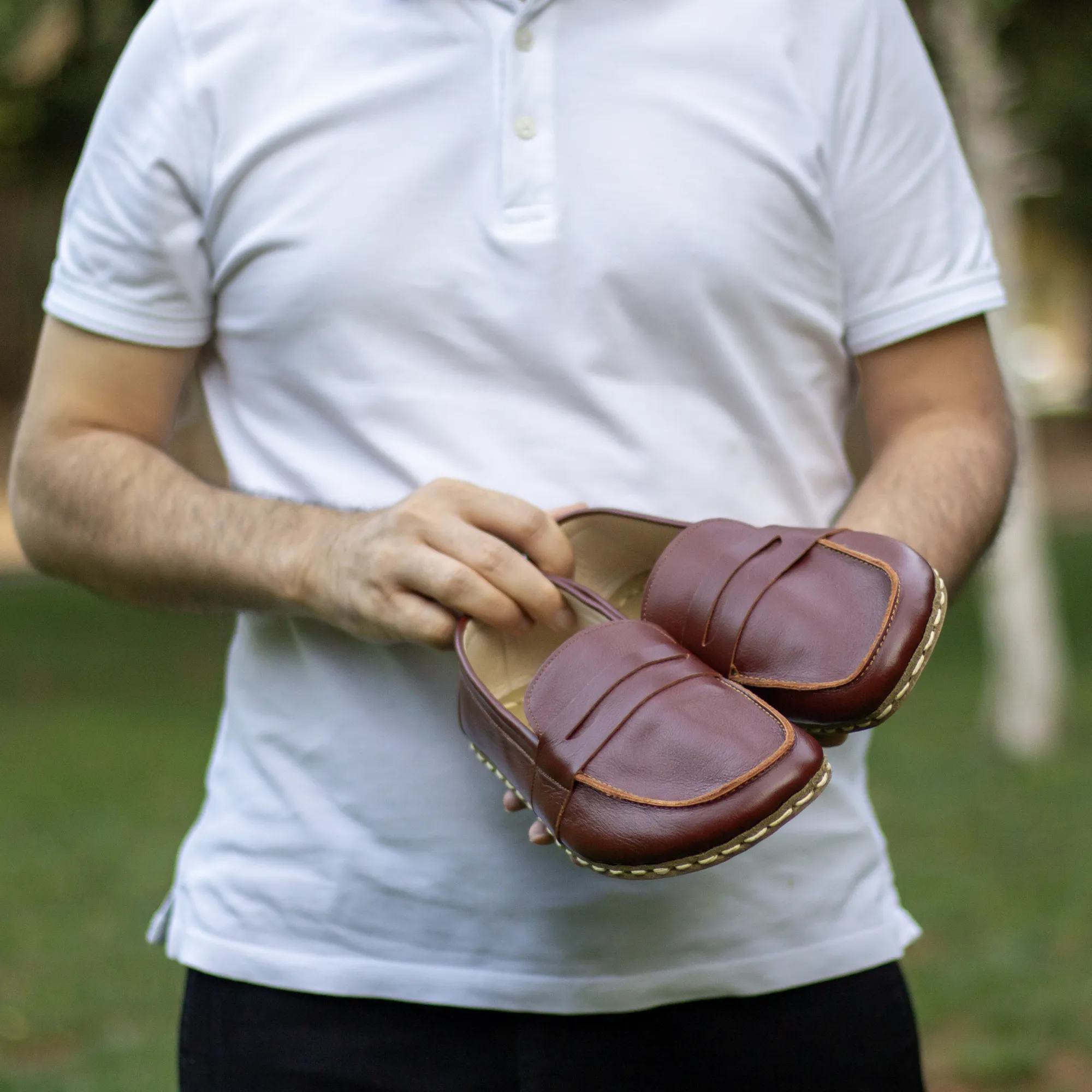 Barefoot Earthing Shoes Tornado Brown Men