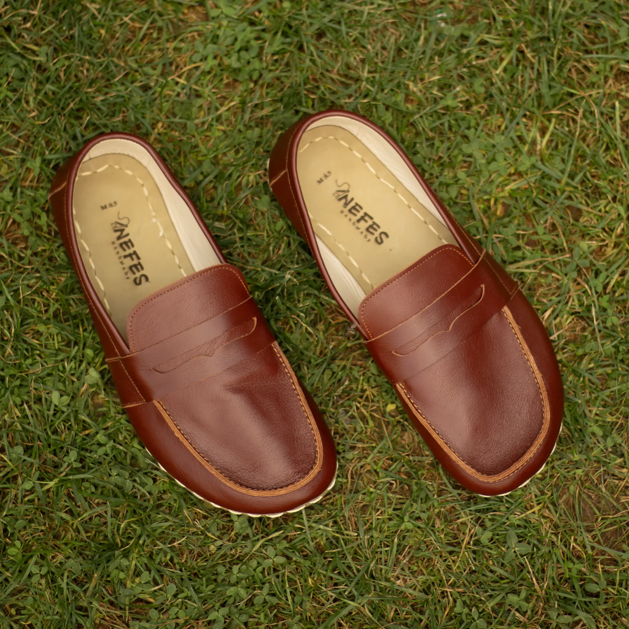 Barefoot Earthing Shoes Tornado Brown Men