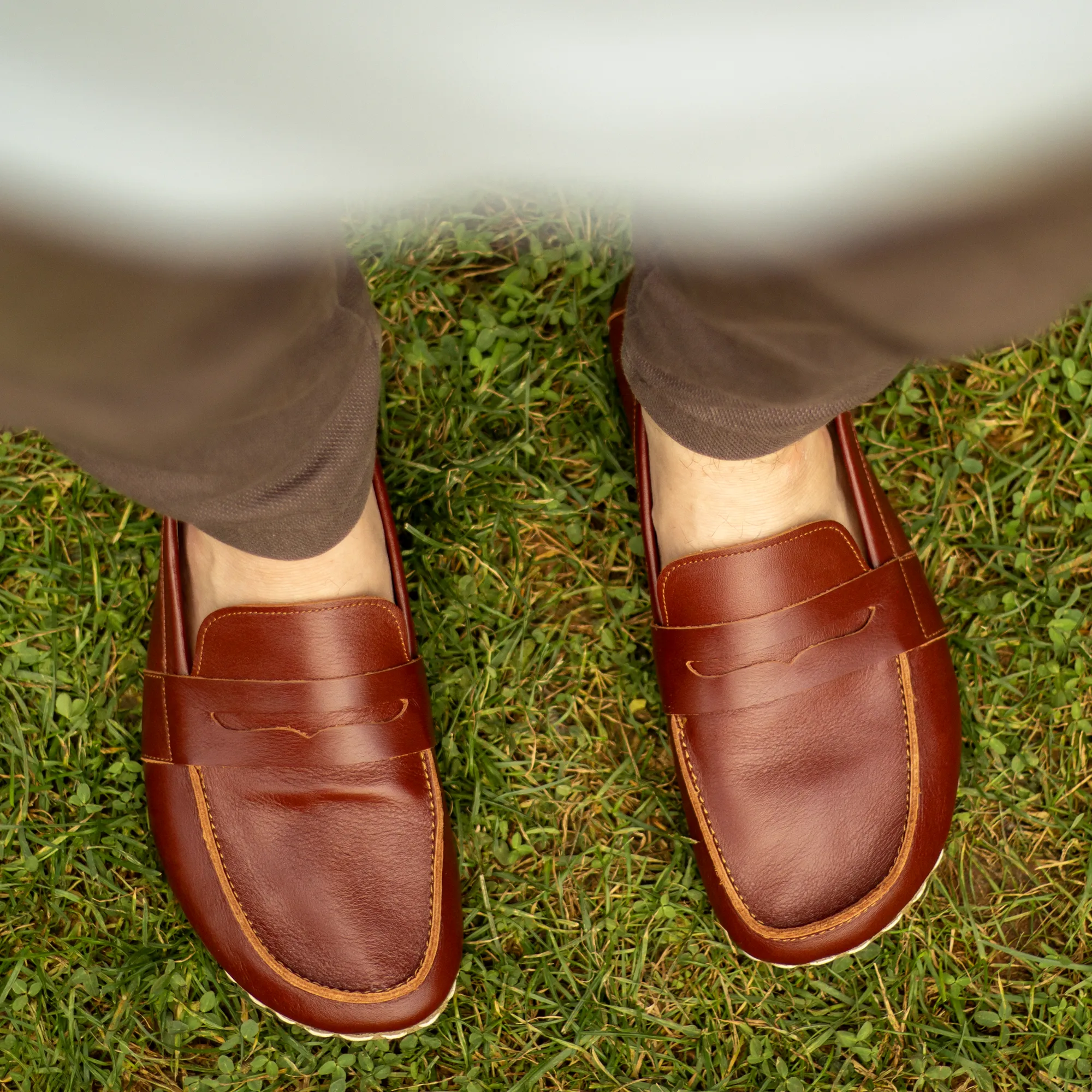 Barefoot Earthing Shoes Tornado Brown Men