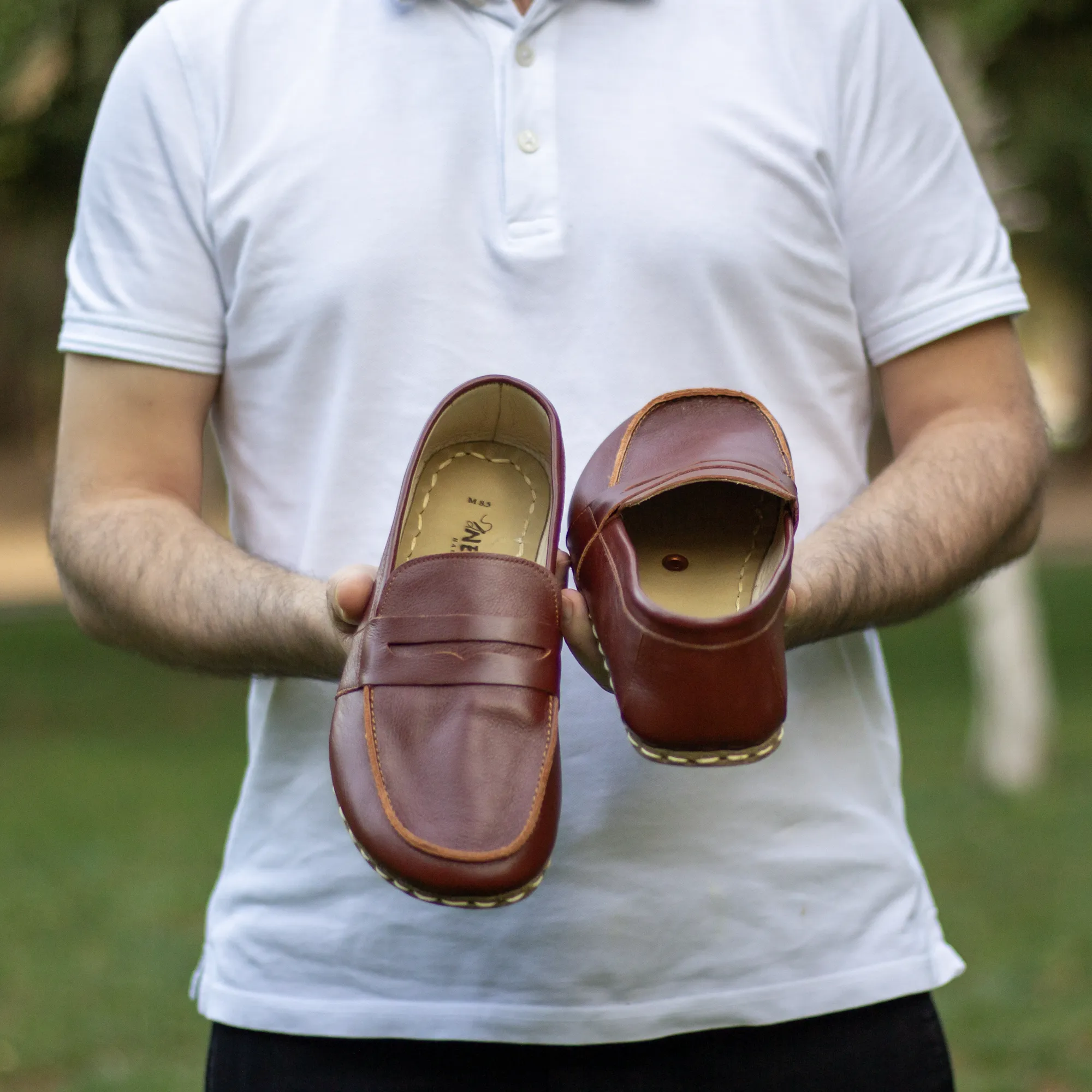 Barefoot Earthing Shoes Tornado Brown Men