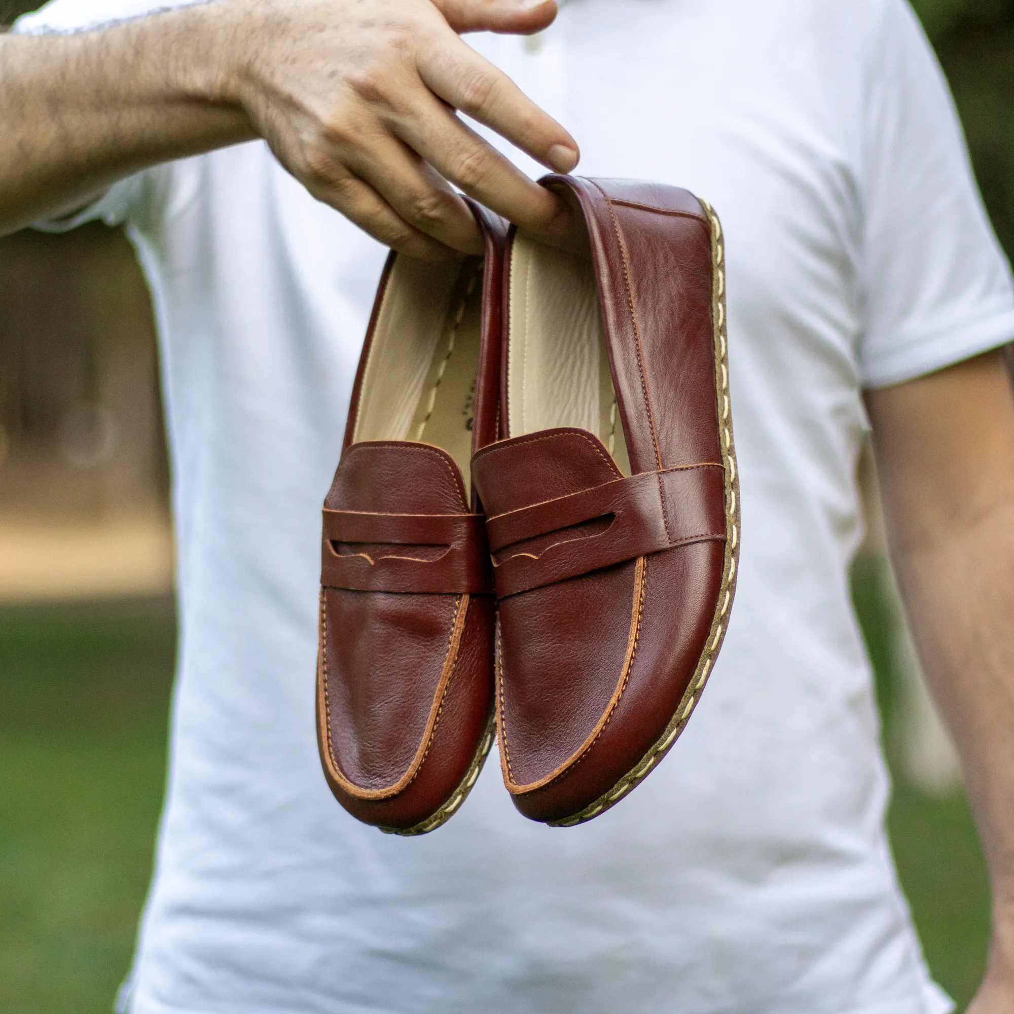 Barefoot Earthing Shoes Tornado Brown Men