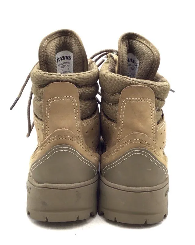 Bates Men's Brown Army Hot Weather Mountain Combat Boots - Size 9R