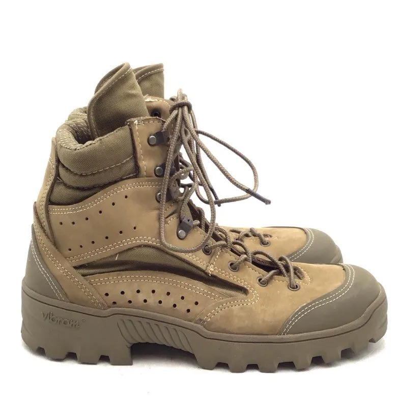 Bates Men's Brown Army Hot Weather Mountain Combat Boots - Size 9R