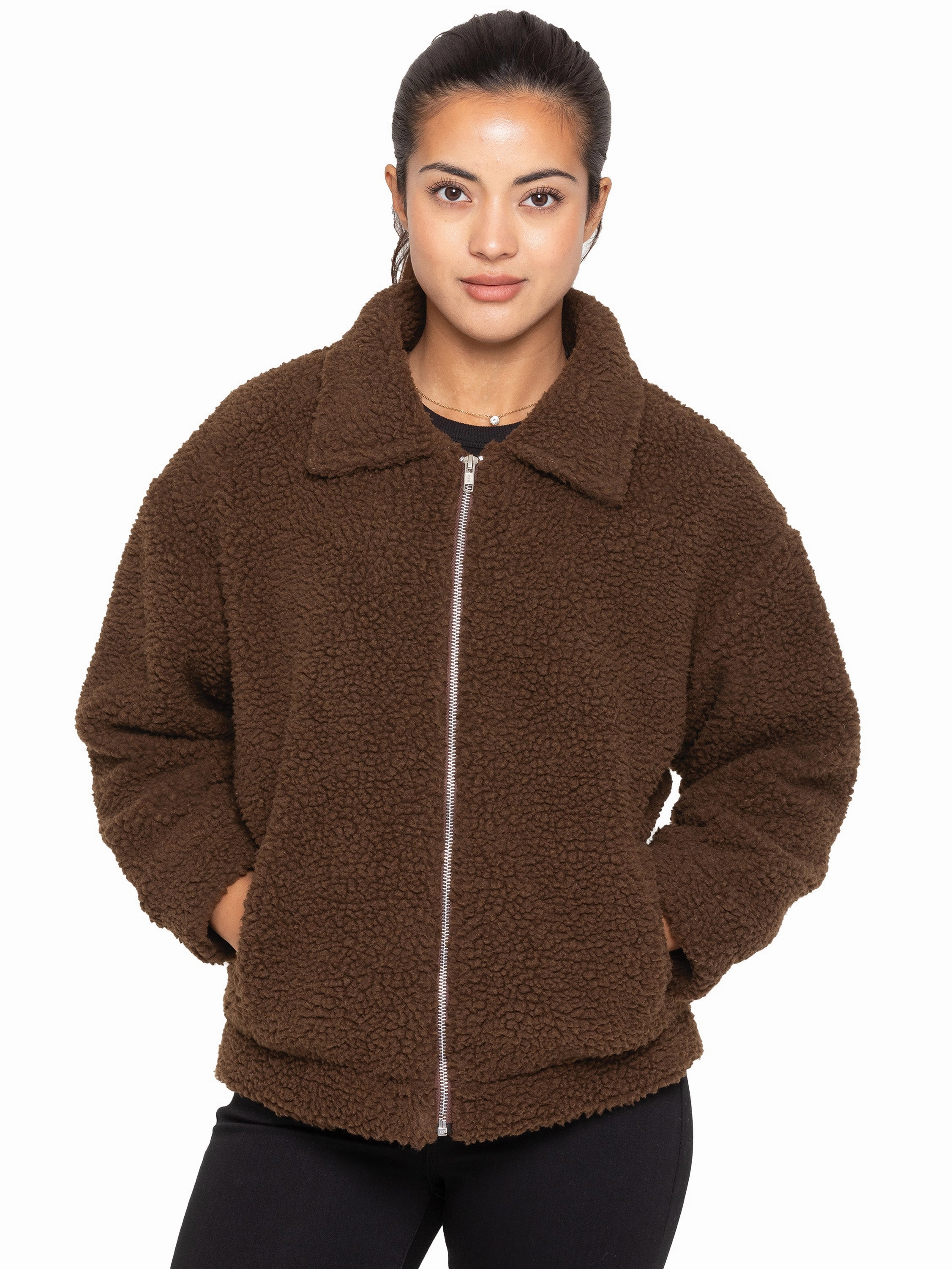 Layer Focus Classic Jacket Enzo | Womens Borg Jacket