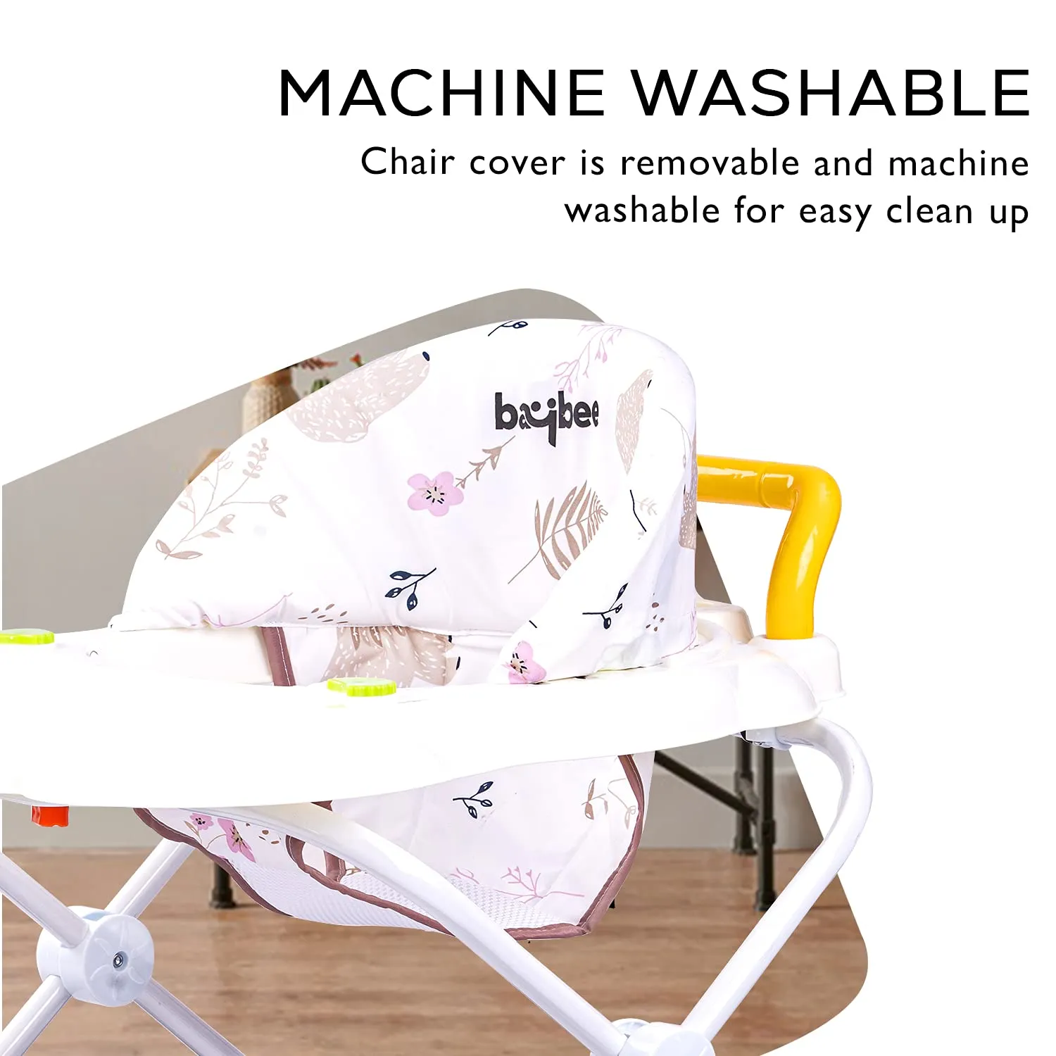 Baybee Bizzy Baby Walker for Kids with 3 Position Adjustable Height
