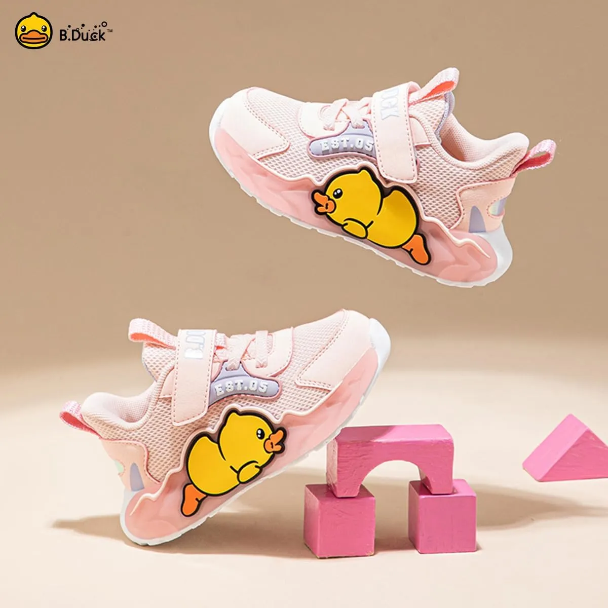B.Duck Toddler Shoes for Girl and Boy [Comfortable & Fashionable] Kids Shoe Toddler Tennis Shoes Toddler Sneakers for Toddler/Little Kid
