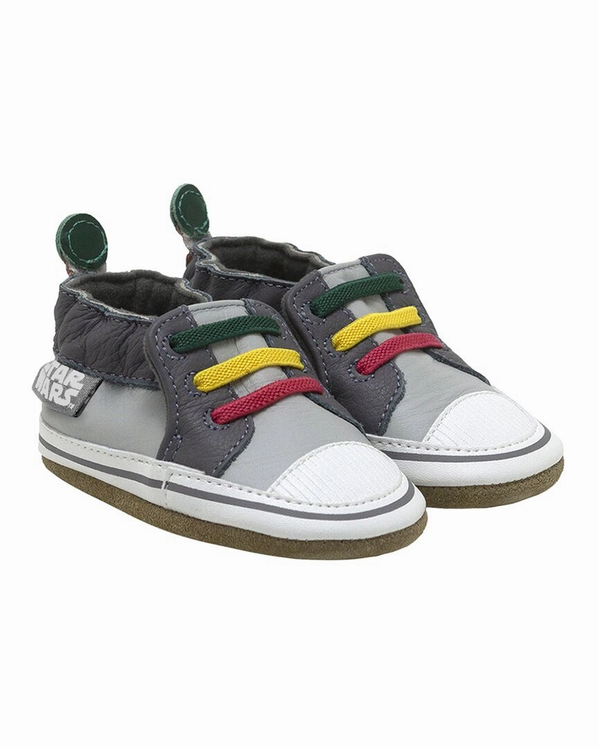 Robeez Star Wars Boba Fett Leather Soft Sole Tpu Stability Frame