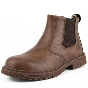 Benton Plus Leather High Top Working Steel Toe Shoes