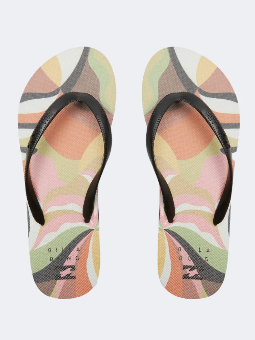 Billabong Dama Women Beach Slippers Black/Multi