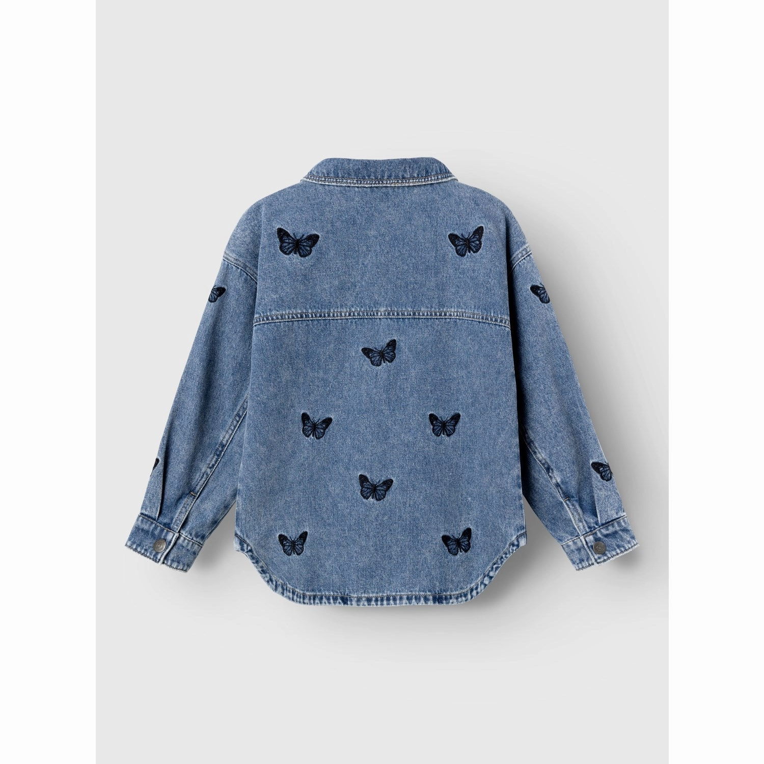 Crisp Walk Look Reinforced Zippers Name It Medium Blue Denim Elly Denim Jacket