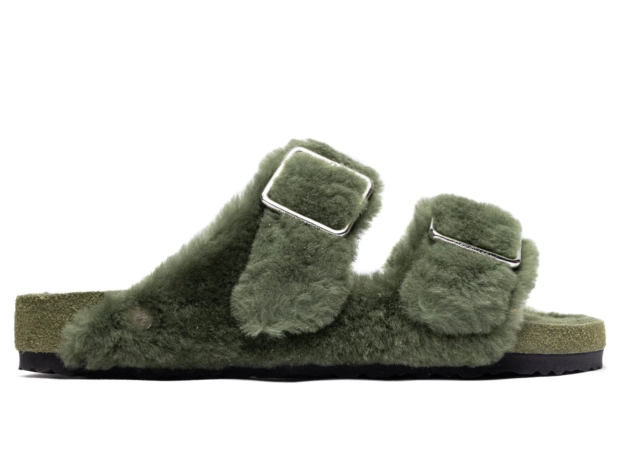 Birkenstock Arizona 1774 in Shearling Green xld