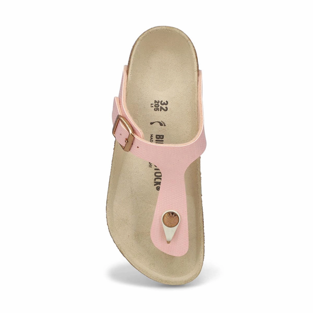 Core training Hydrophobic Materials Birkenstock - Kids' (Preschool & Junior) Gizeh Birko-Flor Sandals (Narrow) (1026953)