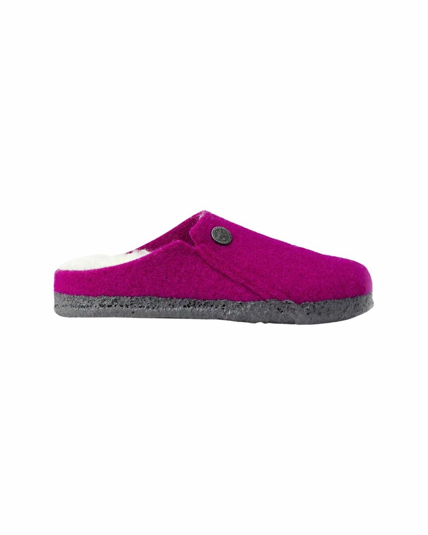 Birkenstock Zermatt Shearling & Wool Felt Slipper Optimal ease