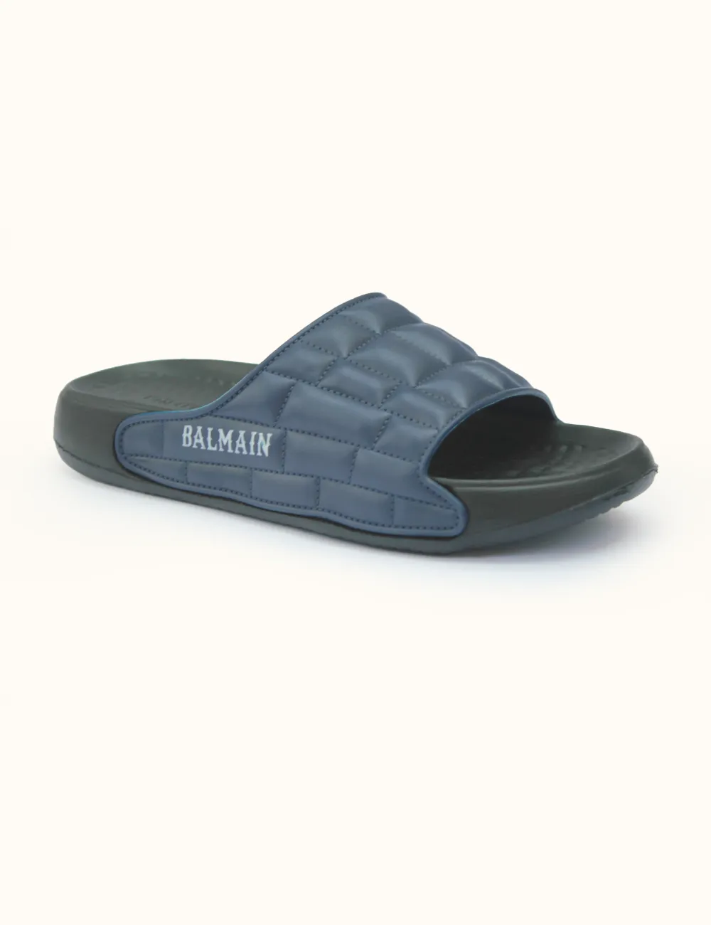 Black Blue | Balaman Soft Slippers for Kids