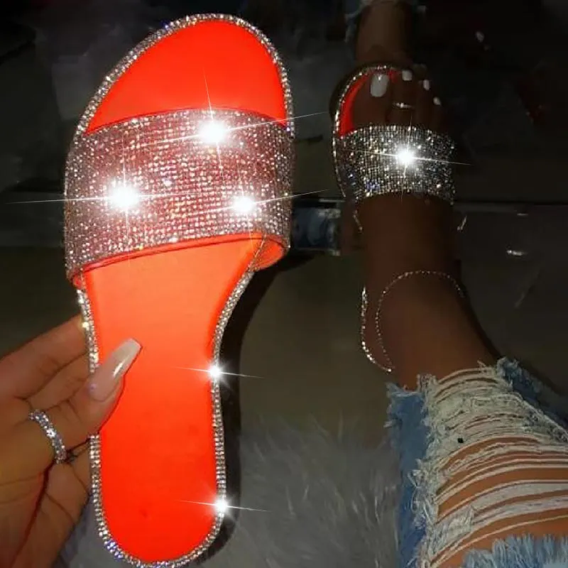 Bling Candy Color Flip Flops