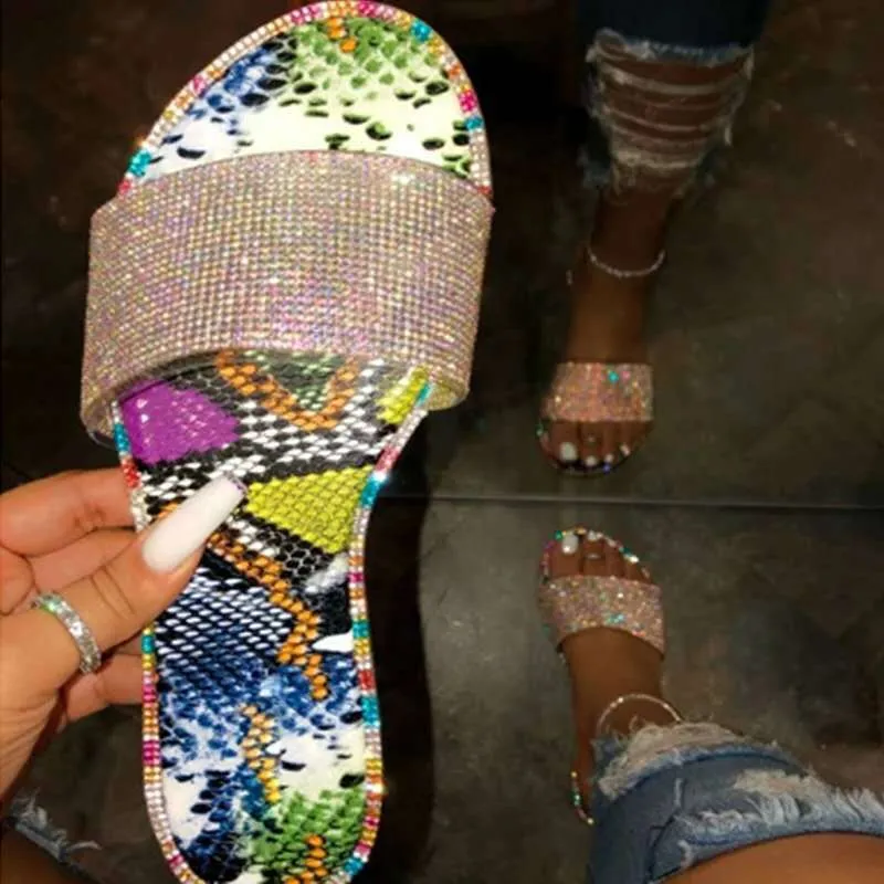 Bling Candy Color Flip Flops