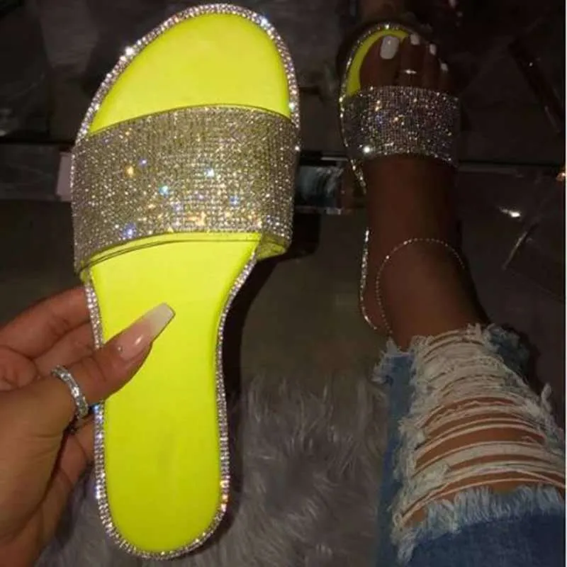 Bling Candy Color Flip Flops