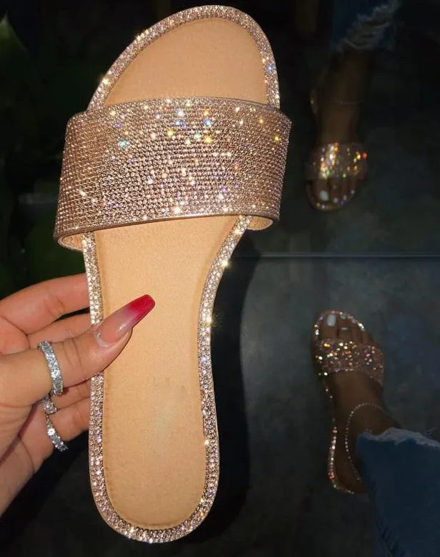 Bling Candy Color Flip Flops