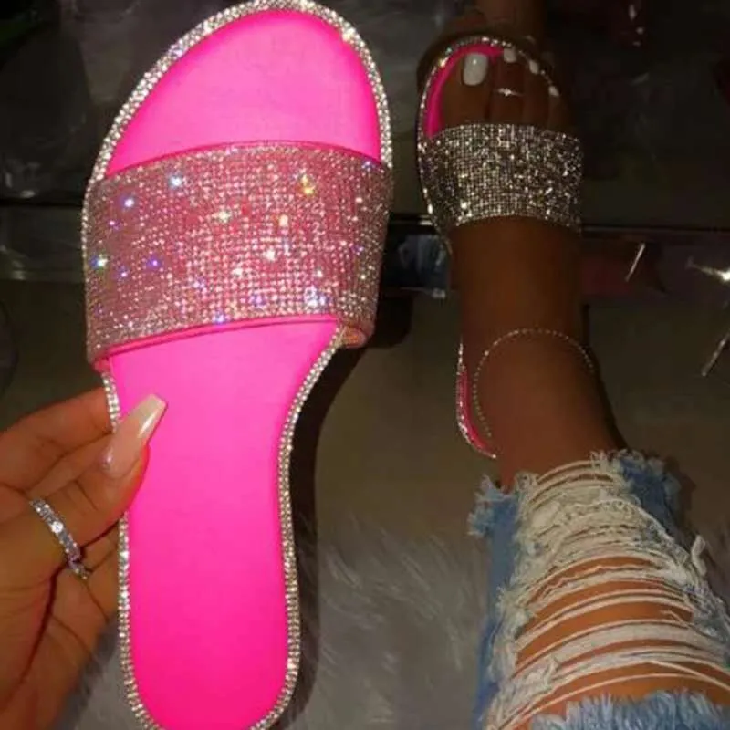 Bling Candy Color Flip Flops