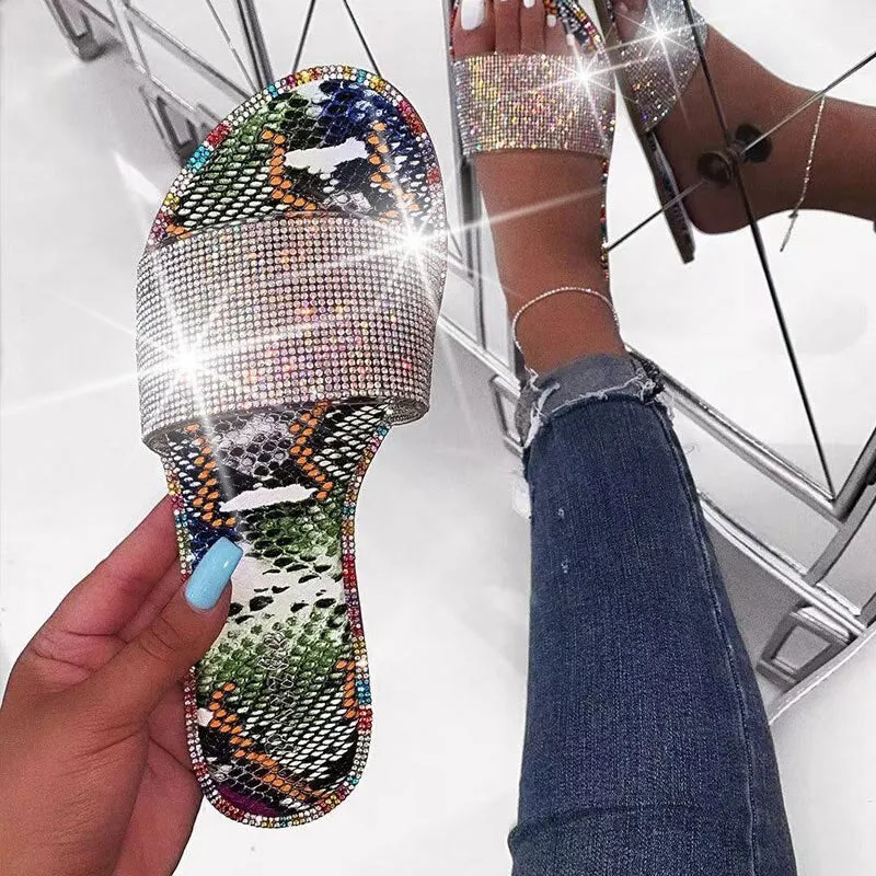 Bling Candy Color Flip Flops