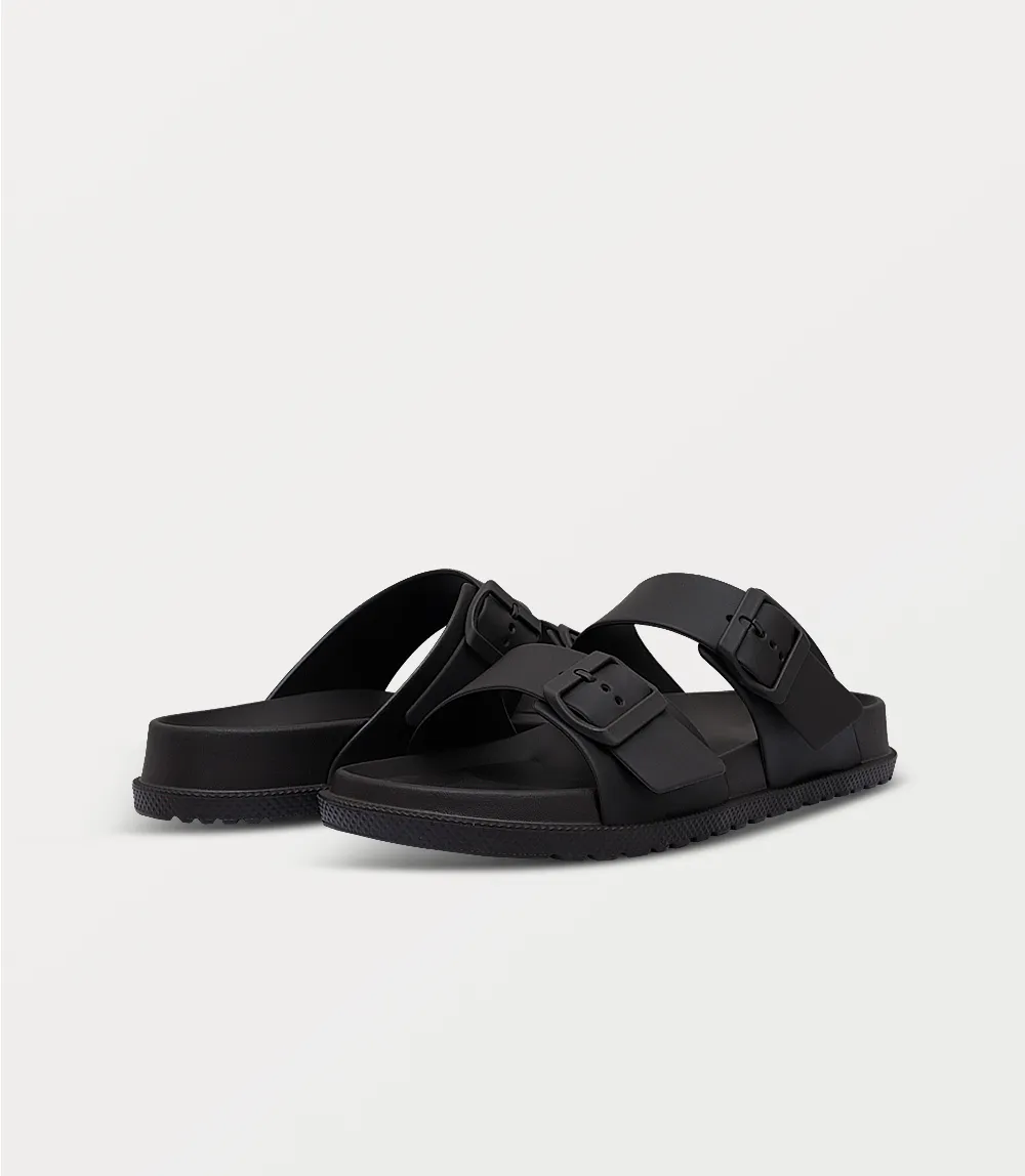 BM6807-D. Brown-Men Slipper