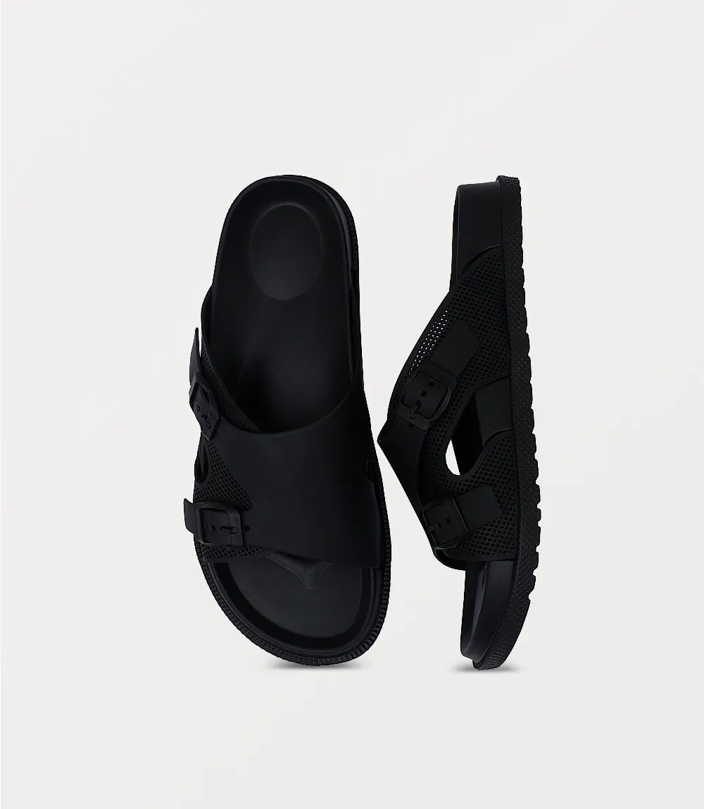 BM6808-BLACK-Men Slipper
