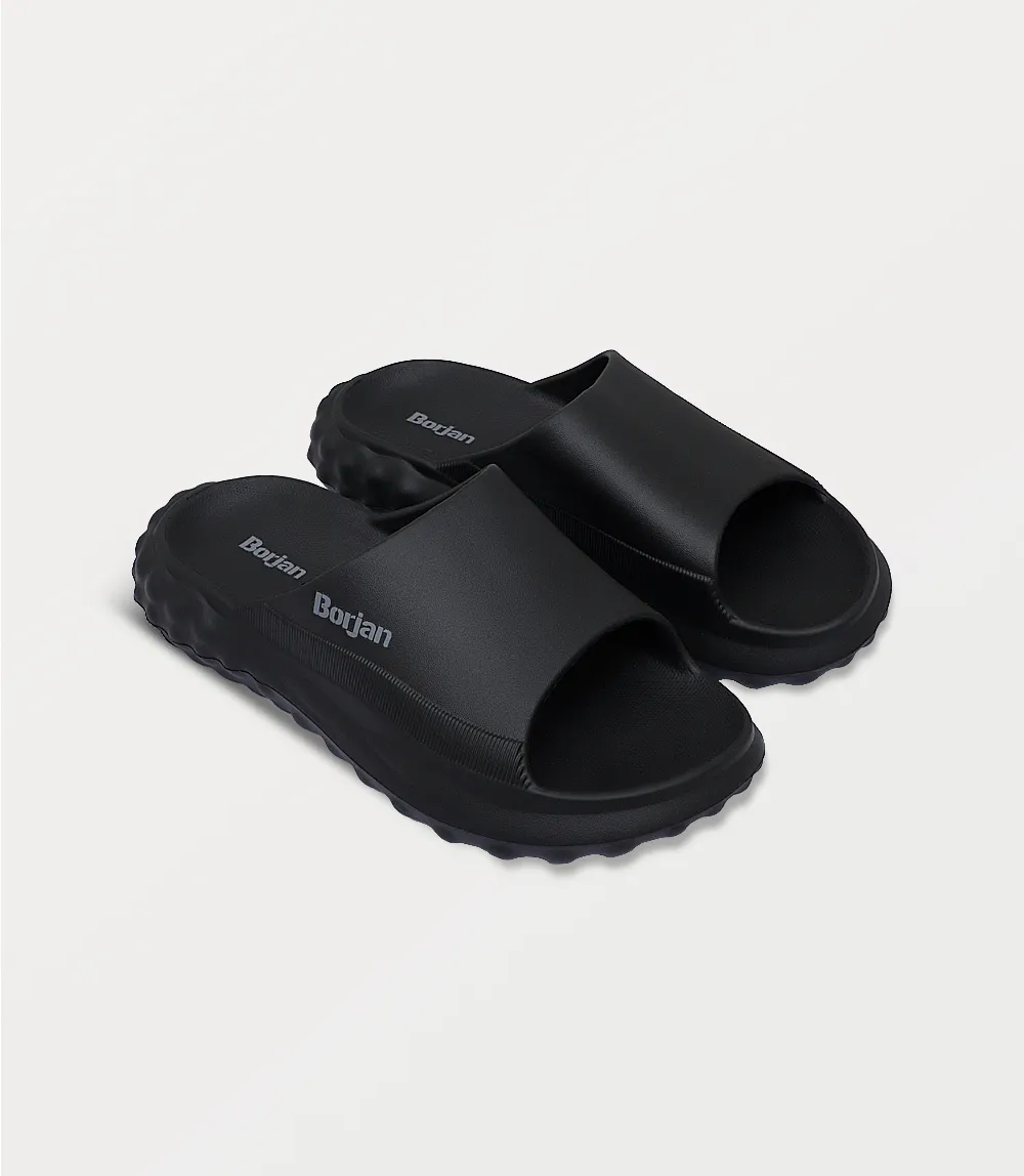BM6809-BLACK-Men Slipper