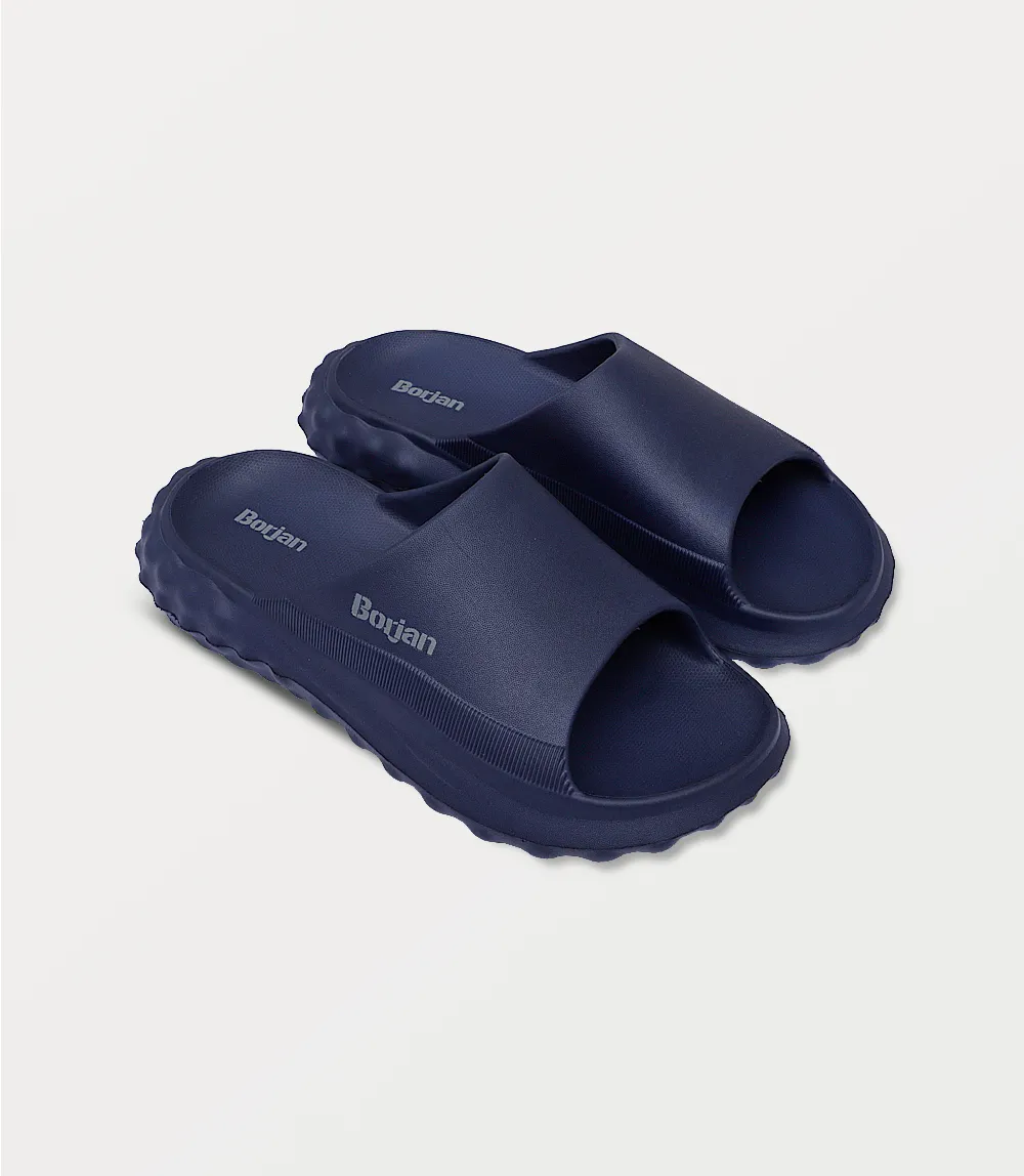 BM6809-NAVY BLUE-Men Slipper