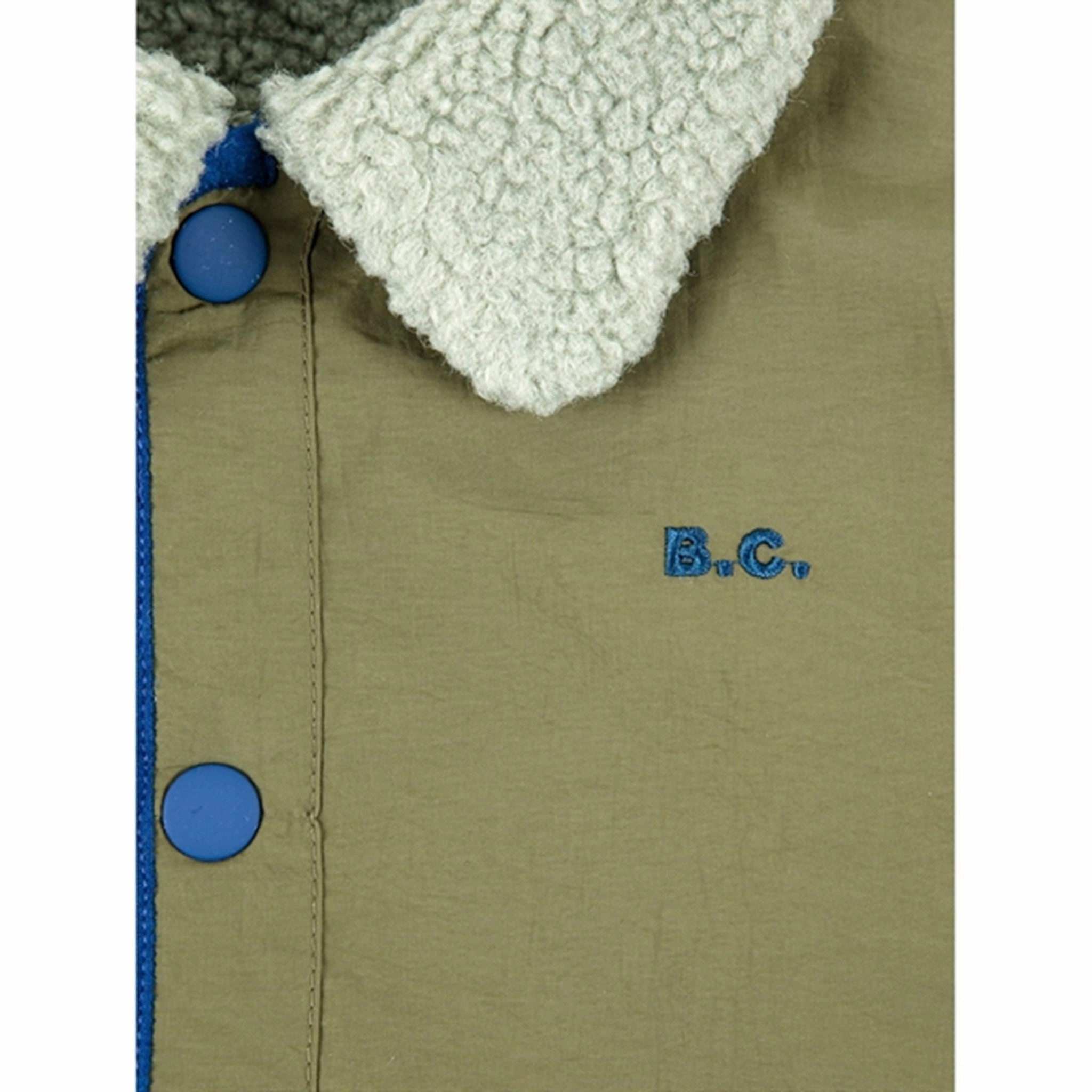 Minimalist Style Bobo Choses Khaki B.C Reversible Jacket