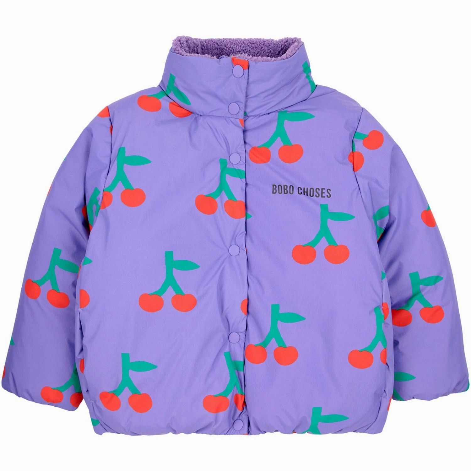 Bobo Choses Lavender Bobo Cherry All Over Anorak Day Hike Style