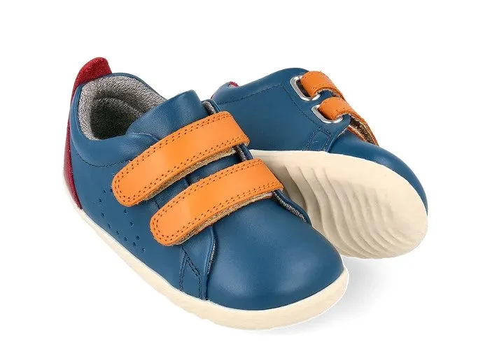 BOBUX - STEP UP GRASS COURT SHOE: TIDAL TEAL   CRANBERRY COMBO