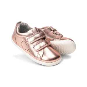 Bobux: Step-Up Grass Court Trainers - Rose Gold